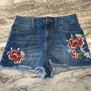 Sun and Shadow Shorts Frayed Hem 30 Festival Beach